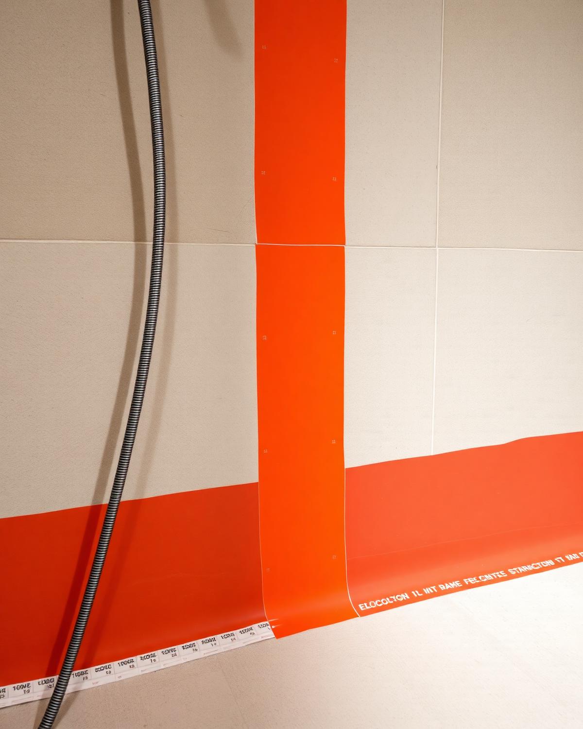 Waterproofing membrane detail